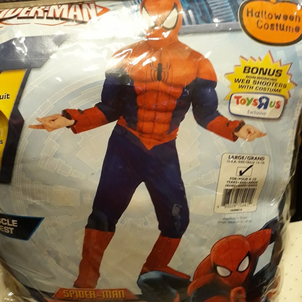 Spider-Man costume.